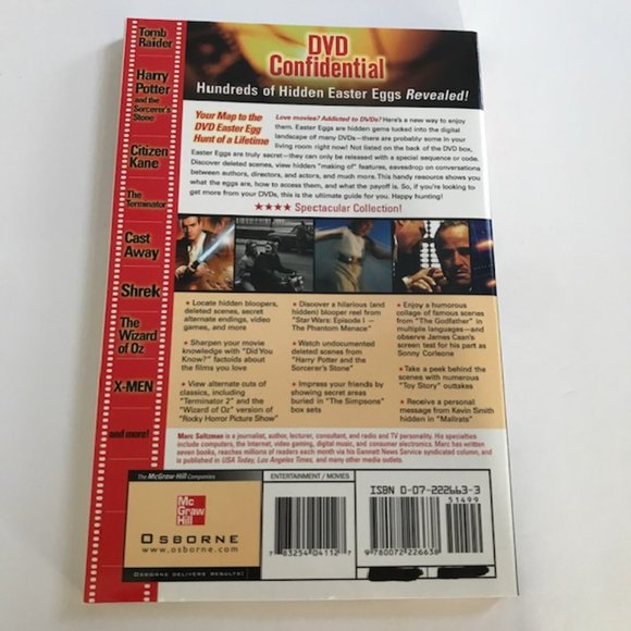 DVD Confidential: Hundreds of Hidden Easter Eggs Revealed Paperback Book - Picture 5 of 7